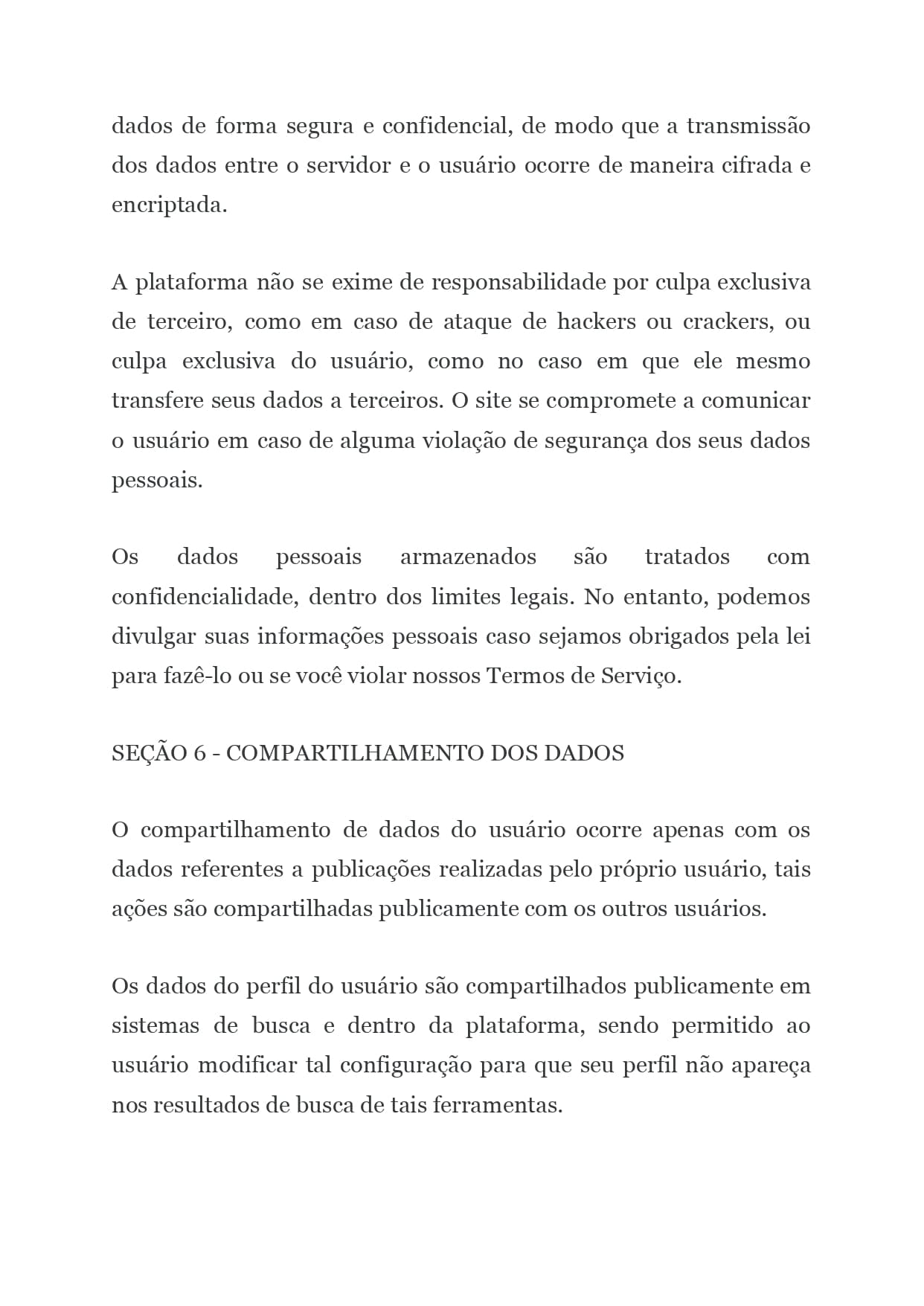Política de privacidade 7